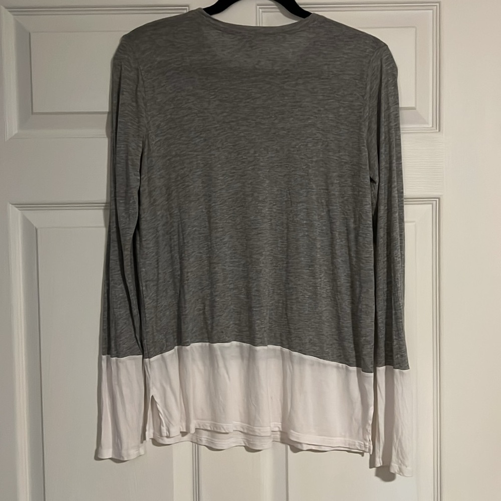 Vince Color Block Long Sleeve Top - image 3
